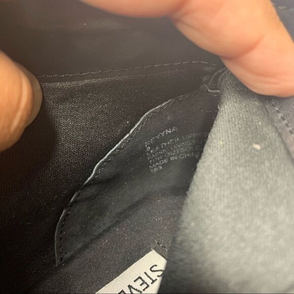 Steve Madden REYYNA Leather Ankle Booties - Picture 7 of 10